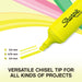 Sharpie FLUO XL Highlighter 1.5-2.7 mm Medium Green, Orange, Pink, Yellow Pack of 4