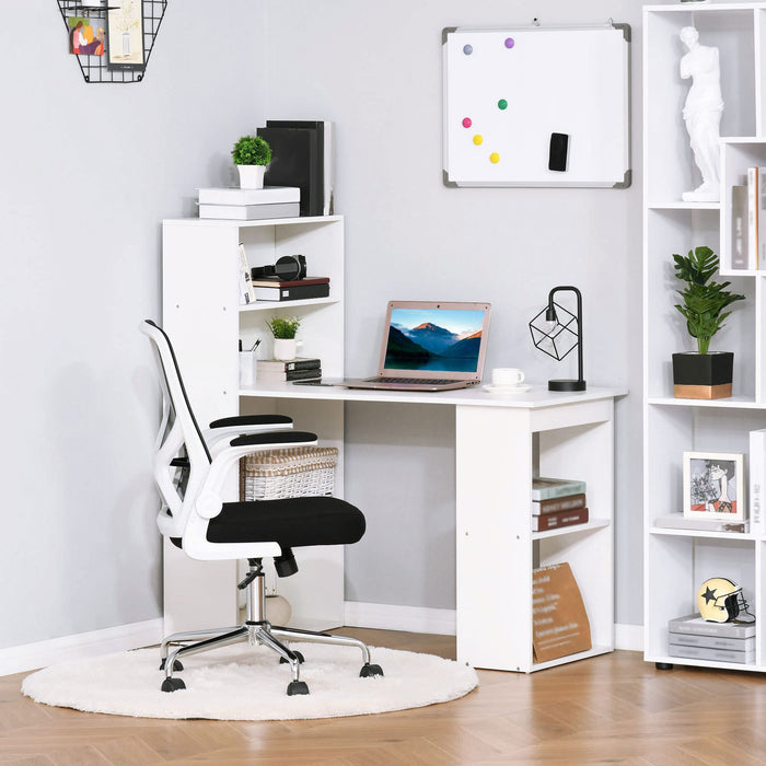 HOMCOM Desk White 550 x 1,200 mm