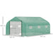 OutSunny Polytunnel Greenhouse 4.47 (L) x 3 (W) x 2 (H) m