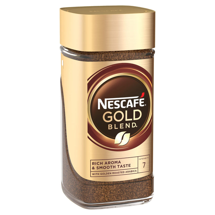 Nescafe Gold Blend Rich & Smooth Caffeinated Instant Coffee Jar 200 g