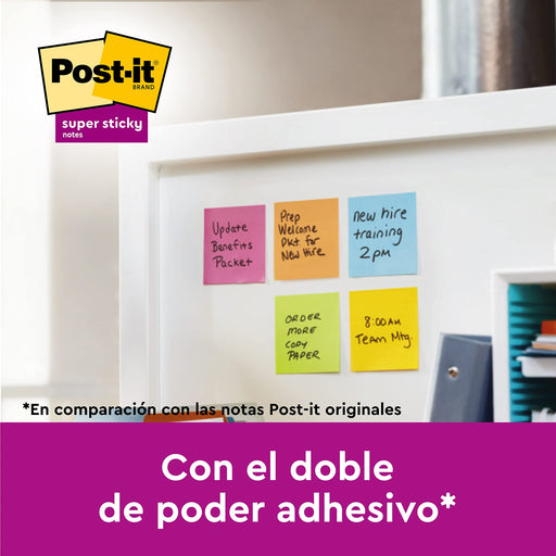 Post-It S/Sticky 76X76 90S Asst Pk12