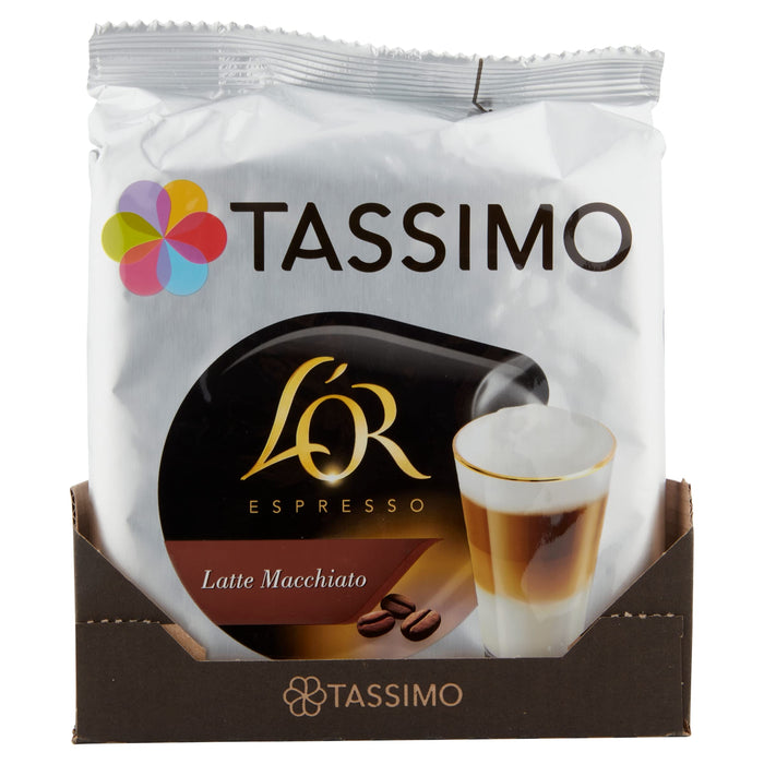 Tassimo LOR Latte Macchiato Coffee Capsule (Pack 8) - 4090774