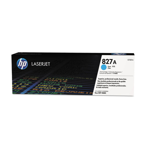 HP 827A Original Toner Cartridge CF301AC Cyan