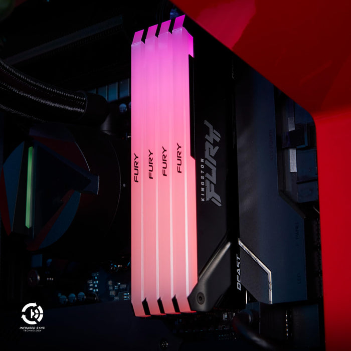 32GB 2666 DDR4 DIMM FURY Beast RGB