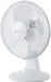 igenix Desk Fan FANPK06 Non Height Adjustable Main 25 W Plastic White 2 21.5 x 27.5 x 38 cm Pack of 2