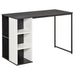 HOMCOM Desk Metal Grey 555 x 750 mm