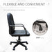 HOMCOM Office Chair 5550-3478BK Black 60 (W) x 59.5 (D) x 104 (H) mm