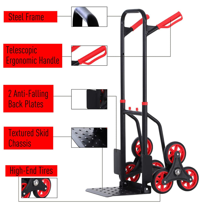 DURHAND Stair Trolley 150 kg