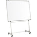 Bi-Office Ultimate Mobile Easel Steel 113 (W) x 151.5 (H) cm White