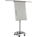 Bi-Office Mobile Easel Steel 70 (W) x 190 (H) cm Grey