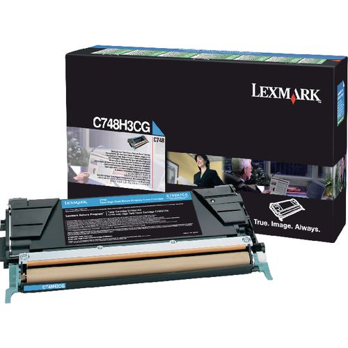 Lexmark Original Toner Cartridge C748H3CG Cyan