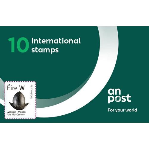 An Post Postage Stamps ‚¬2,20 IE International Self Adhesive Pack of 10