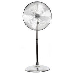 igenix Pedestal Fan DF1660 55 W Metal 16 inch Grey 1 Speed Settings 45 x 40 x 120 cm