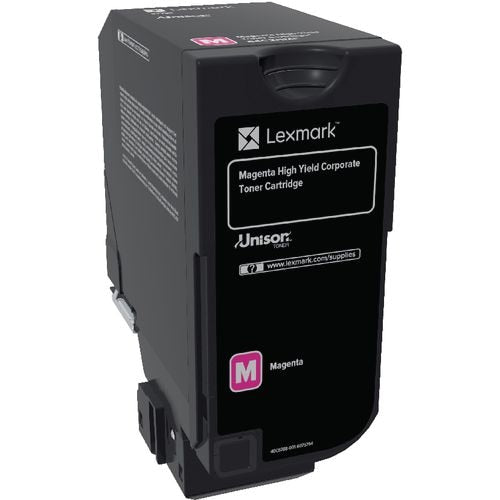 Lexmark 84C2HME Original Toner Cartridge Magenta