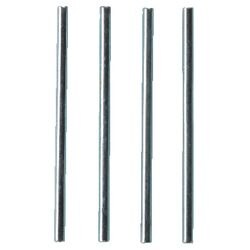 Deflecto Letter Tray Riser Rods 8072086 Metal 115 mm Pack of 4