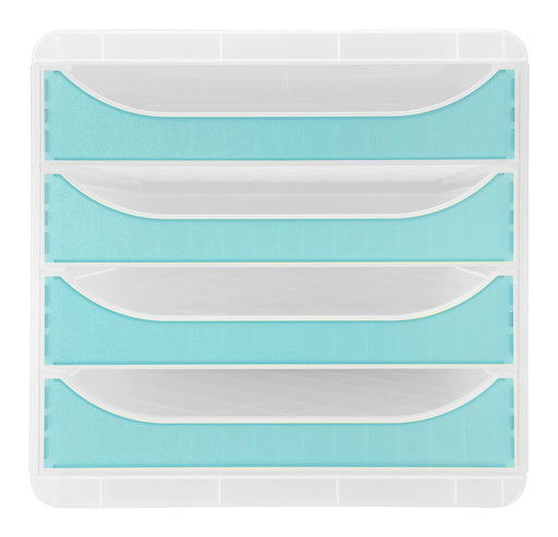 Exacompta Drawer Unit Plastic Turquoise