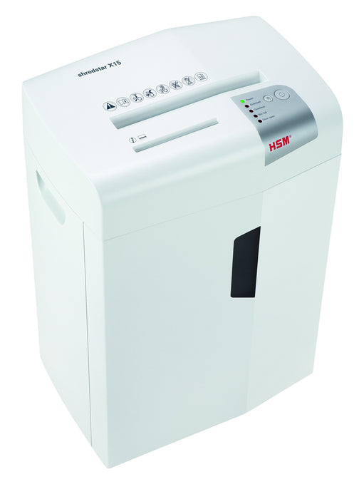 HSM Shredstar X15 Particle-Cut Shredder Security Level P-4 15 Sheets