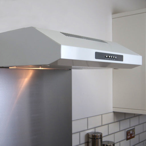 Statesman Cooker Hood VH60WH Stainless Steel White