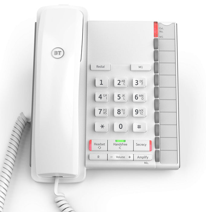 BT Converse 2200 Corded Telephone White