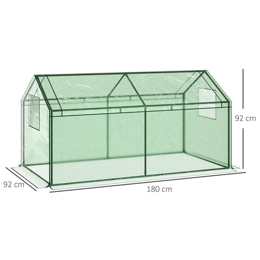 OutSunny Greenhouse 0.92 x 1.8 x 0.92 m Green