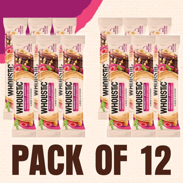 Snack Bar Almond & Raspberry Pack of 12