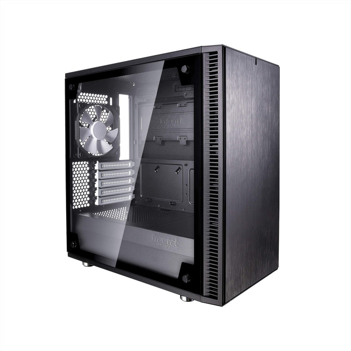 Fractal Design Define Mini C Tempered Glass Black Micro-ATX PC Case