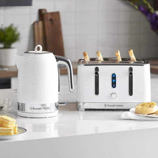 Russell Hobbs Toaster 4 Slices Inspire White