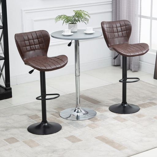 HOMCOM Bar Stool 835-544V70BN Brown