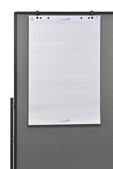 Legamaster Freestanding Notice Board PREMIUM PLUS Foldable 150x120 cm Grey