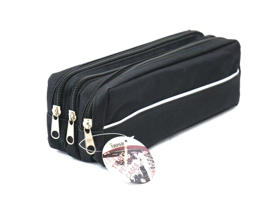 ARPAN Pencil Case CL-TZBK-LB 80 x 250 x 90 mm Black