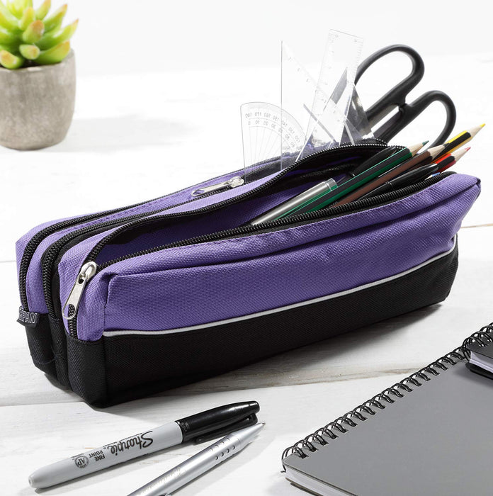 ARPAN Pencil Case CL-TZPE-LB 80 x 250 x 90 mm Purple