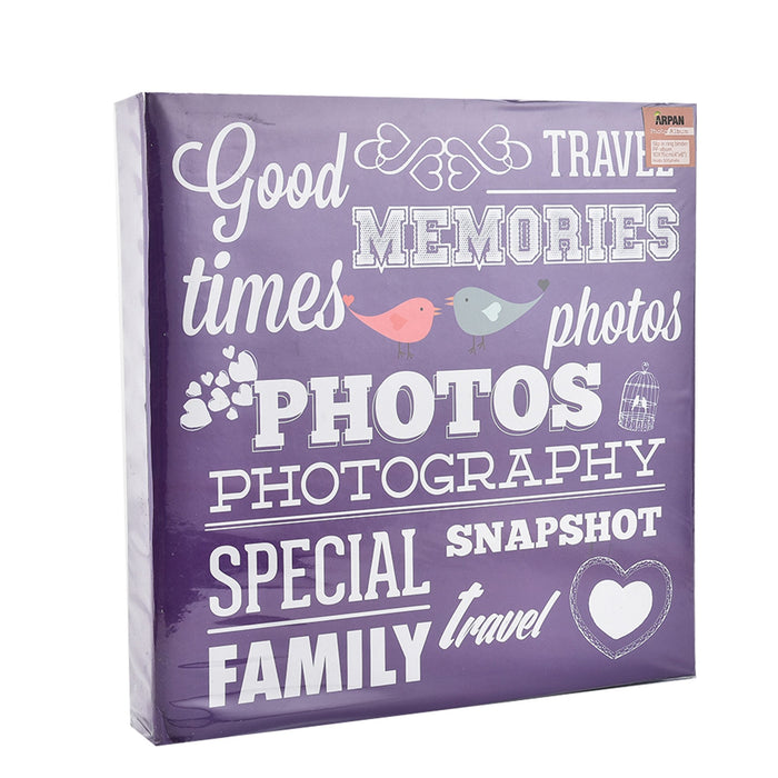 ARPAN Photo Album AL-9574 500 6X4'' Pictures Purple