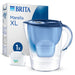 BRITA Marella XL Water Filter Jug 3.5 L Blue including MAXTRA PRO All-in-1 cartridge