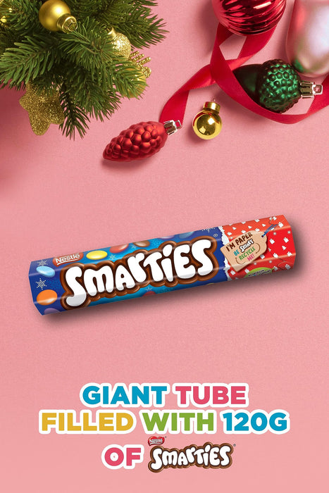 Smarties Giant Hex Tube 120g 12553572