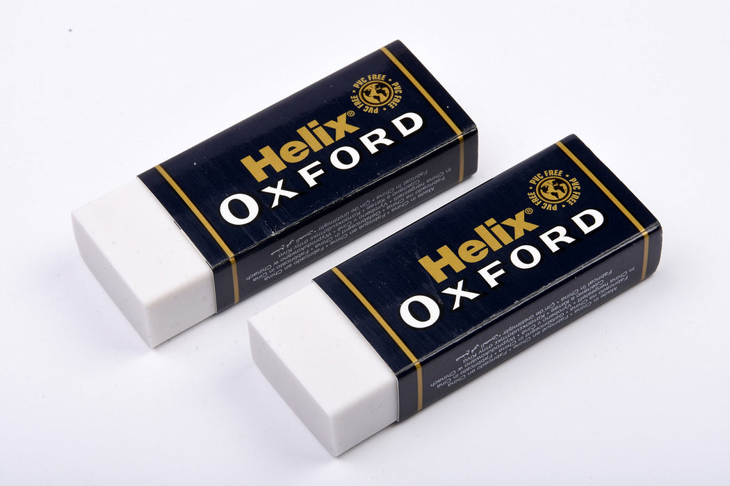 OXFORD Eraser White Pack of 2