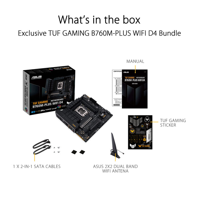 ASUS/TUF GAMING B760M-PLUS WIFI D4