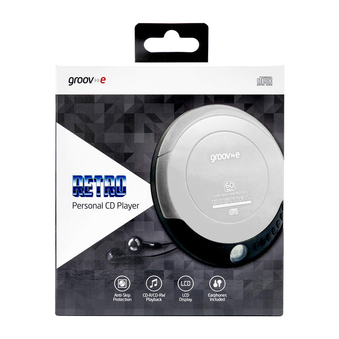 Groove-e Personal CD Player GVPS110/SR Silver