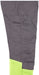 BLÅKLÄDER Trousers 15641811 Cotton, PL (Polyester) Mid Grey, Yellow Size 42R