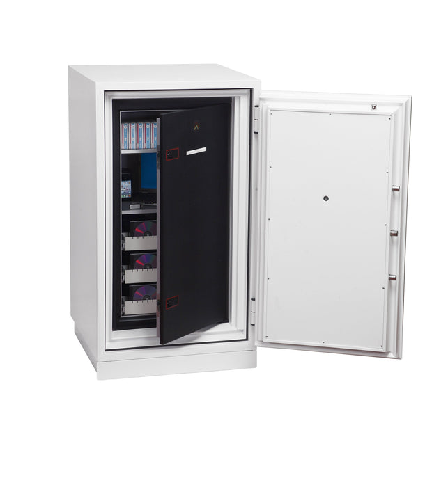 Phoenix Size 1 Data Safe with Key Lock 143L Data Commander DS4621K 1160 x 690 x 720mm White