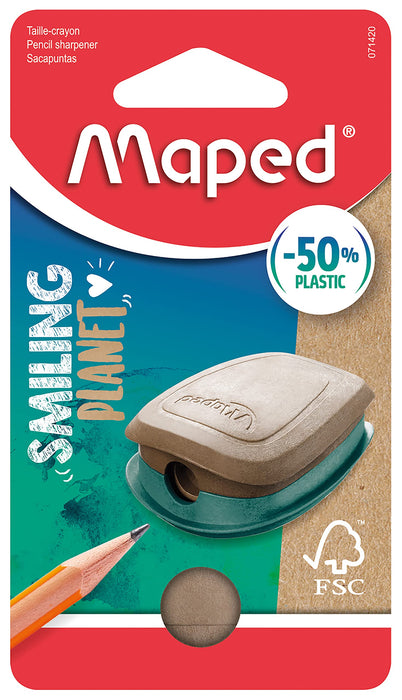 Maped Pulse Pencil Sharpener Brown 1H