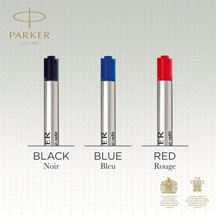 Parker Ballpoint Pen Refill 1950373 Blue Pack 2