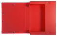 Exacompta Filing Box 59785E A4 Red Polypropylene 25 x 33 cm Pack of 8