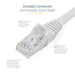 StarTech.com 50ft CAT6 Gigabit Ethernet RJ45 UTP Patch Cable White ETL Verified