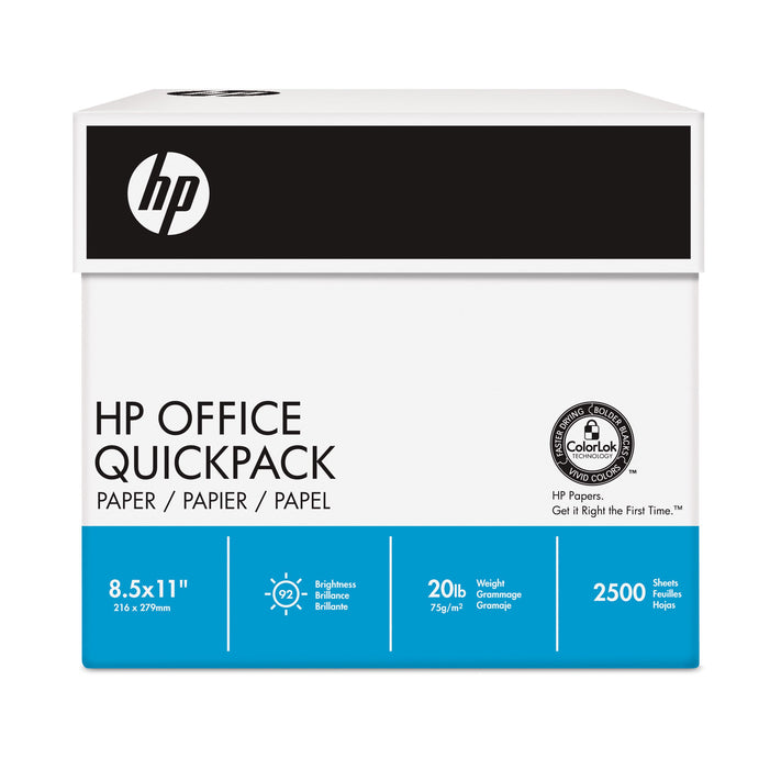 HP Office A4 Printer Paper White 80 gsm Matt 2500 Sheets