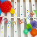 On the Wall Balloons Happy Birthday Multicolour 23005 Set of 3