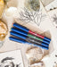 Uni-ball eye ocean care Rollerball Pen Black, Blue, Red UB-157 Pack of 3