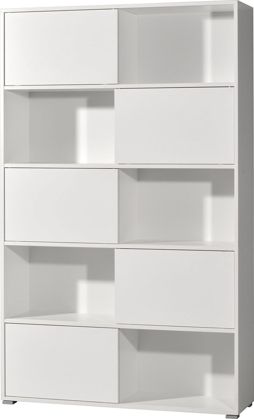 Germania Bookshelf Cabinet Slider H196 Oak White, Beech 1,200 x 350 x 1,960 mm