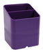 Exacompta Pen Pot 67720D Classic Polysterene 93 x 74 x 74 mm Purple Pack of 10