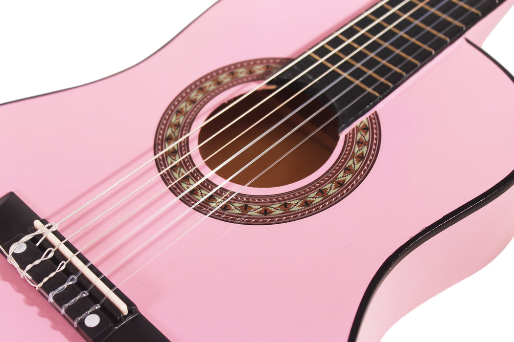 PDT Music Alley Junior Class Guitar Pink