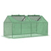 OutSunny Greenhouse Outdoors Waterproof Teal 600 mm x 1200 mm x 600 mm